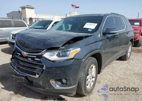2019 Chevrolet Traverse 1Lt из США, поврежденный, VIN 1GNERGKW6KJ187738